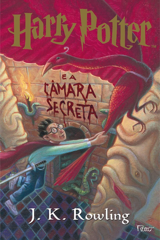 Foto da Capa do Livro Harry Potter e a Câmara Secreta