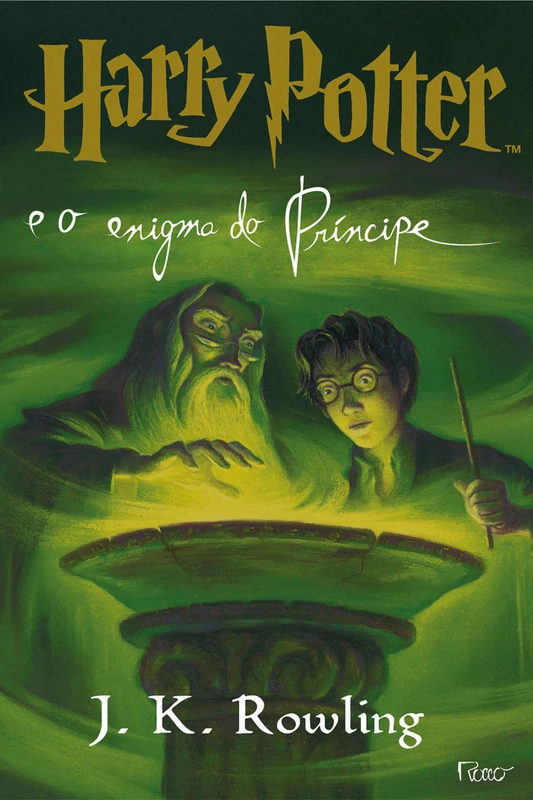 Foto da Capa do Livro Harry Potter e o Enigma do Príncipel