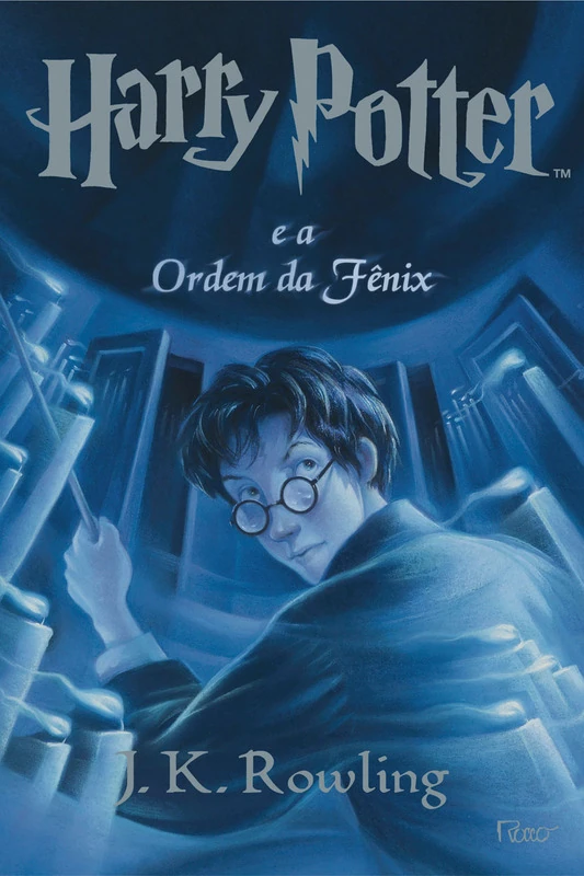 Foto da Capa do Livro Harry Potter e a Ordem da Fênixl