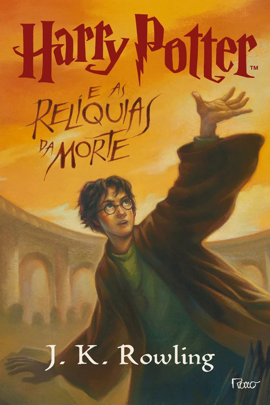 Foto da Capa do Livro Harry Potter e as Relíquias da Morte